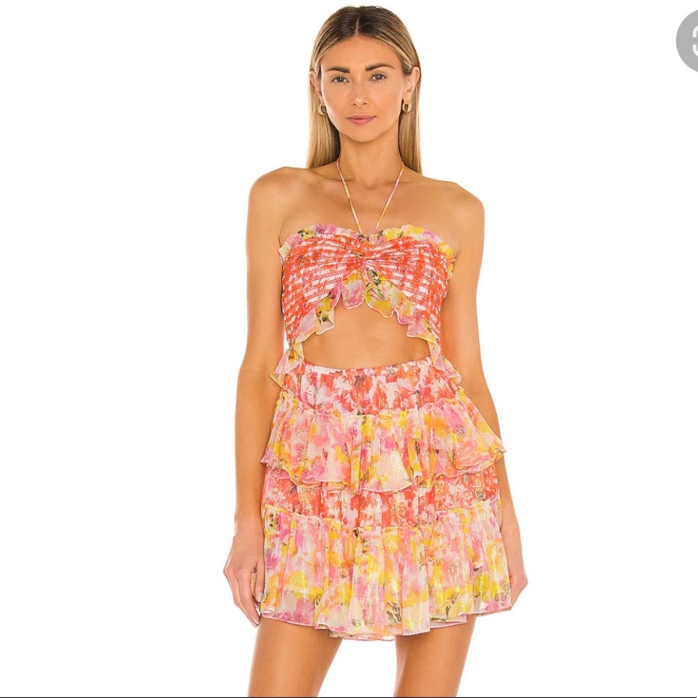 Rococo Sand Nesh Cutout Dress